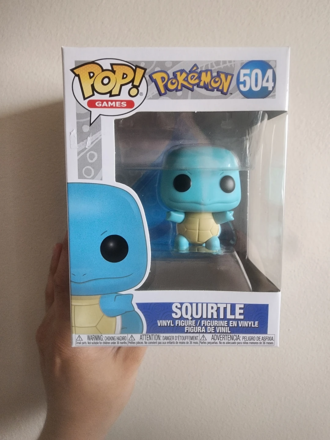Mint condition! Pokémon Squirtle #504 Vinyl Figure