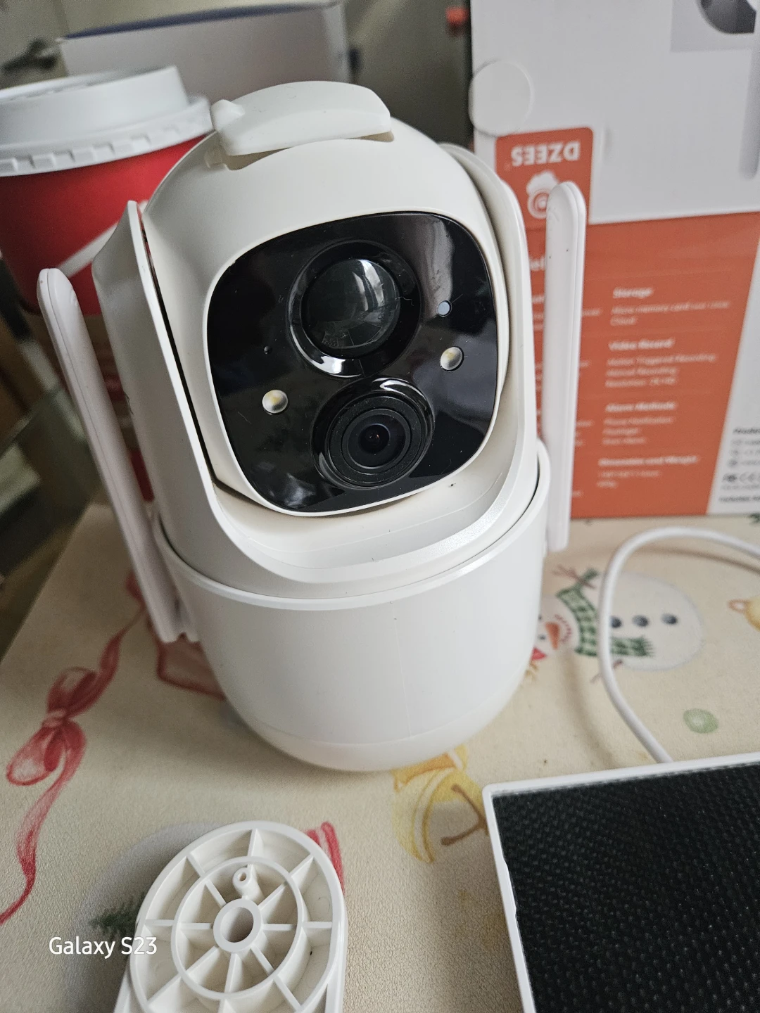 DZEES Smart Security PTZ Wireless Camera D3