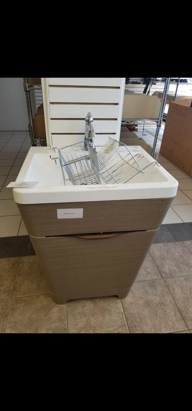 Bathroom Vanity with Sink plus extra cabinet