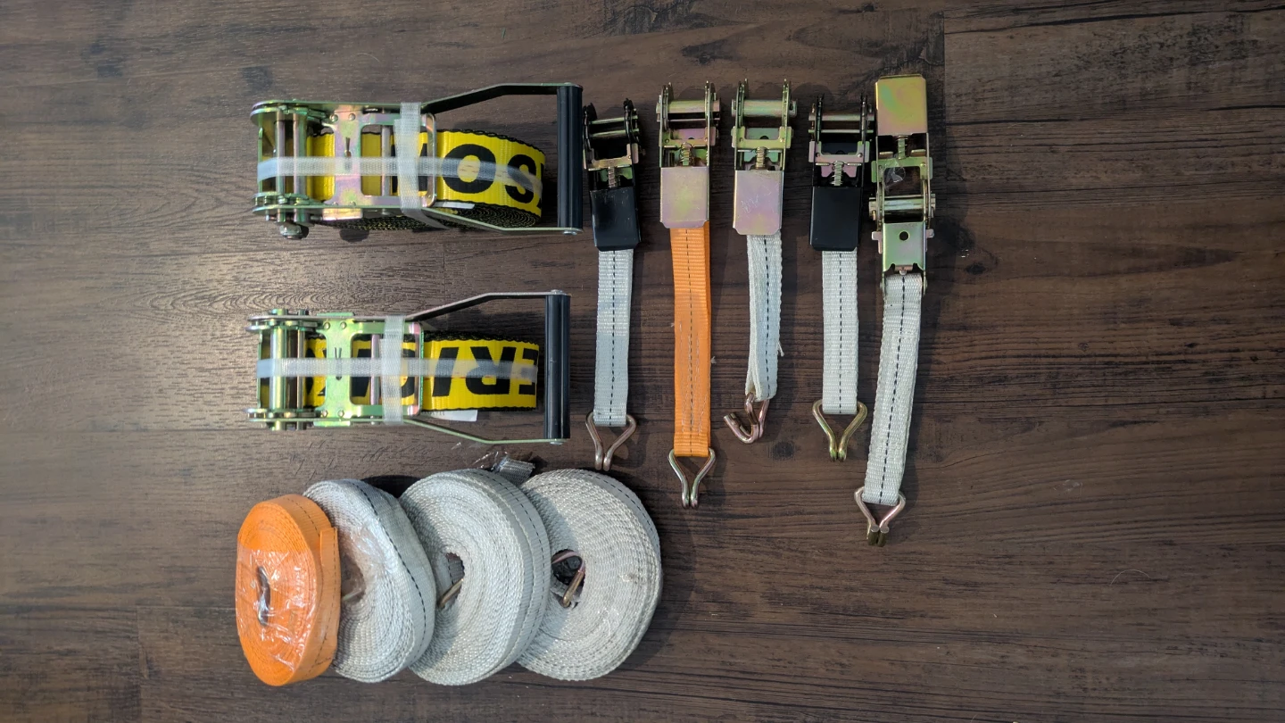 Ratchet Tie-Down Straps