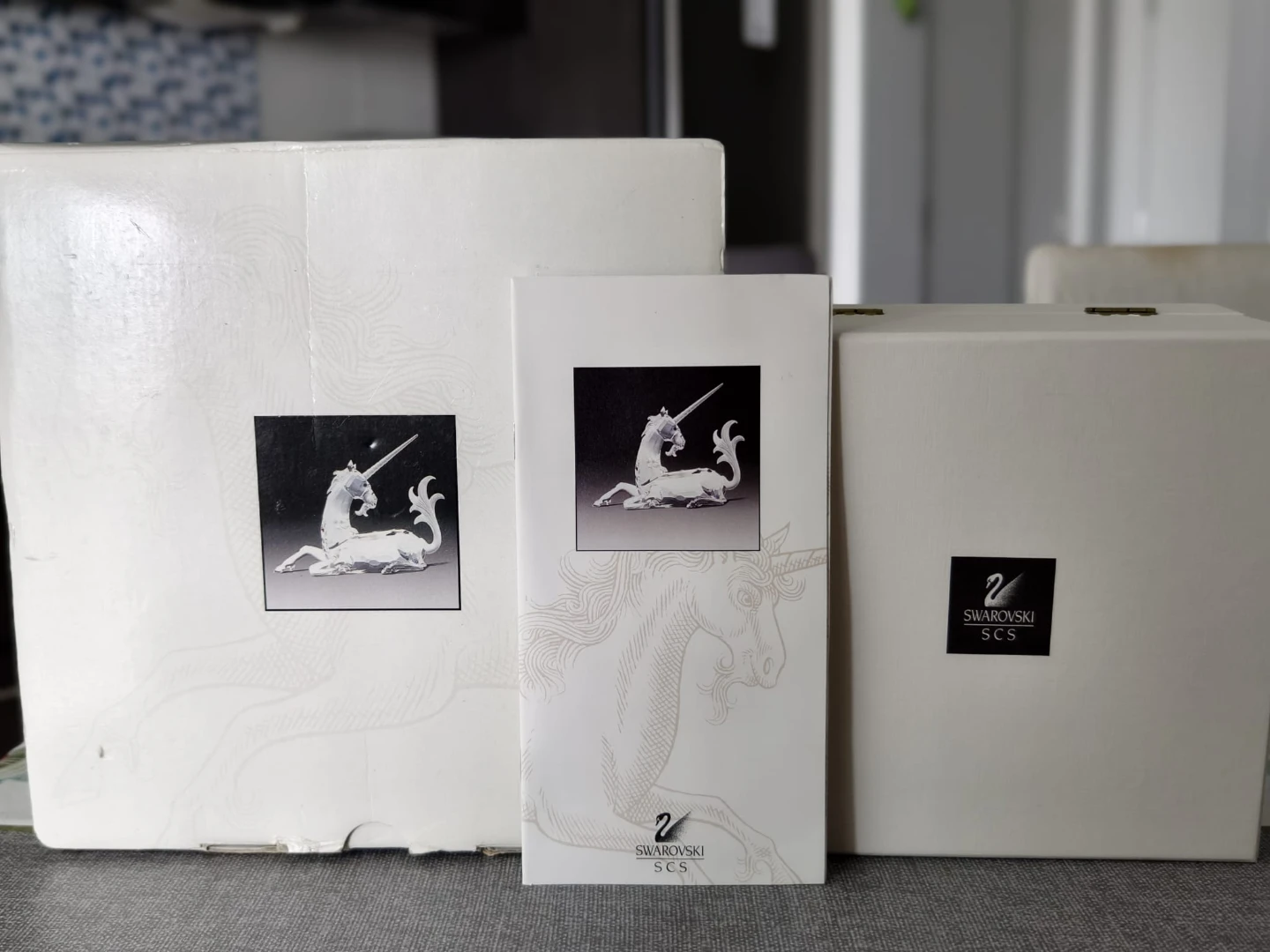 Swarovski SCS Crystal Unicorn – Collectible Figurine with Box - photo 2