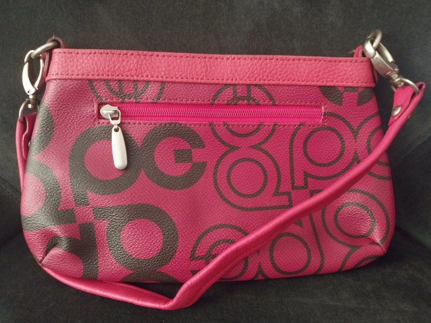 Paolo Gomes Pink Monogram Leather Bag - photo 2