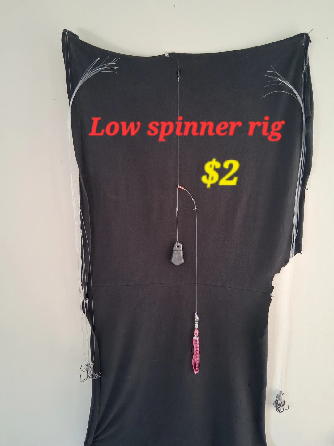 Low Spinner Fishing Rig