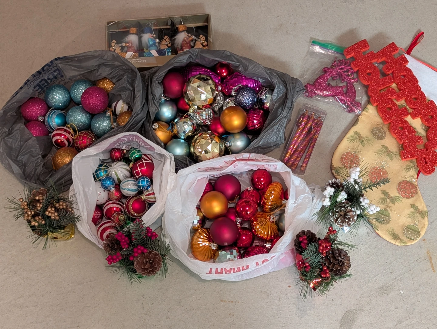 Assorted Christmas Ornaments