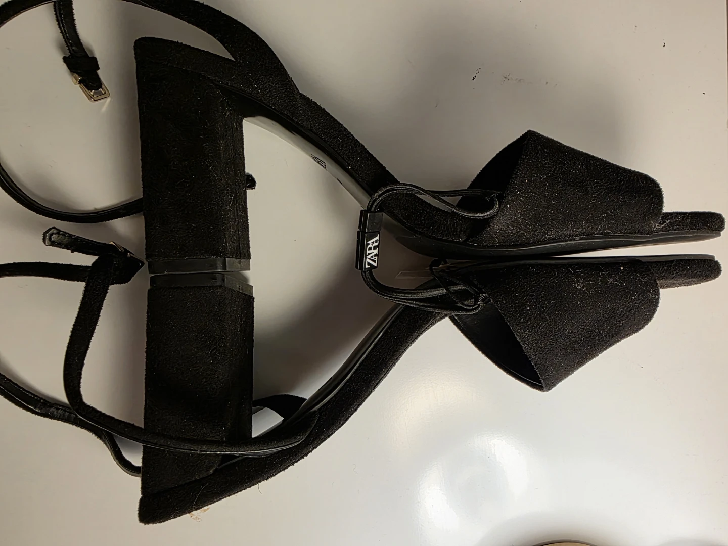 Zara Black Block Heels - photo 5