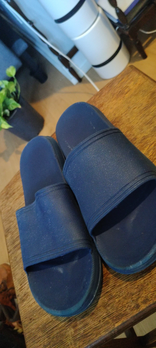 Men's Blue Slide Sandals - photo 2