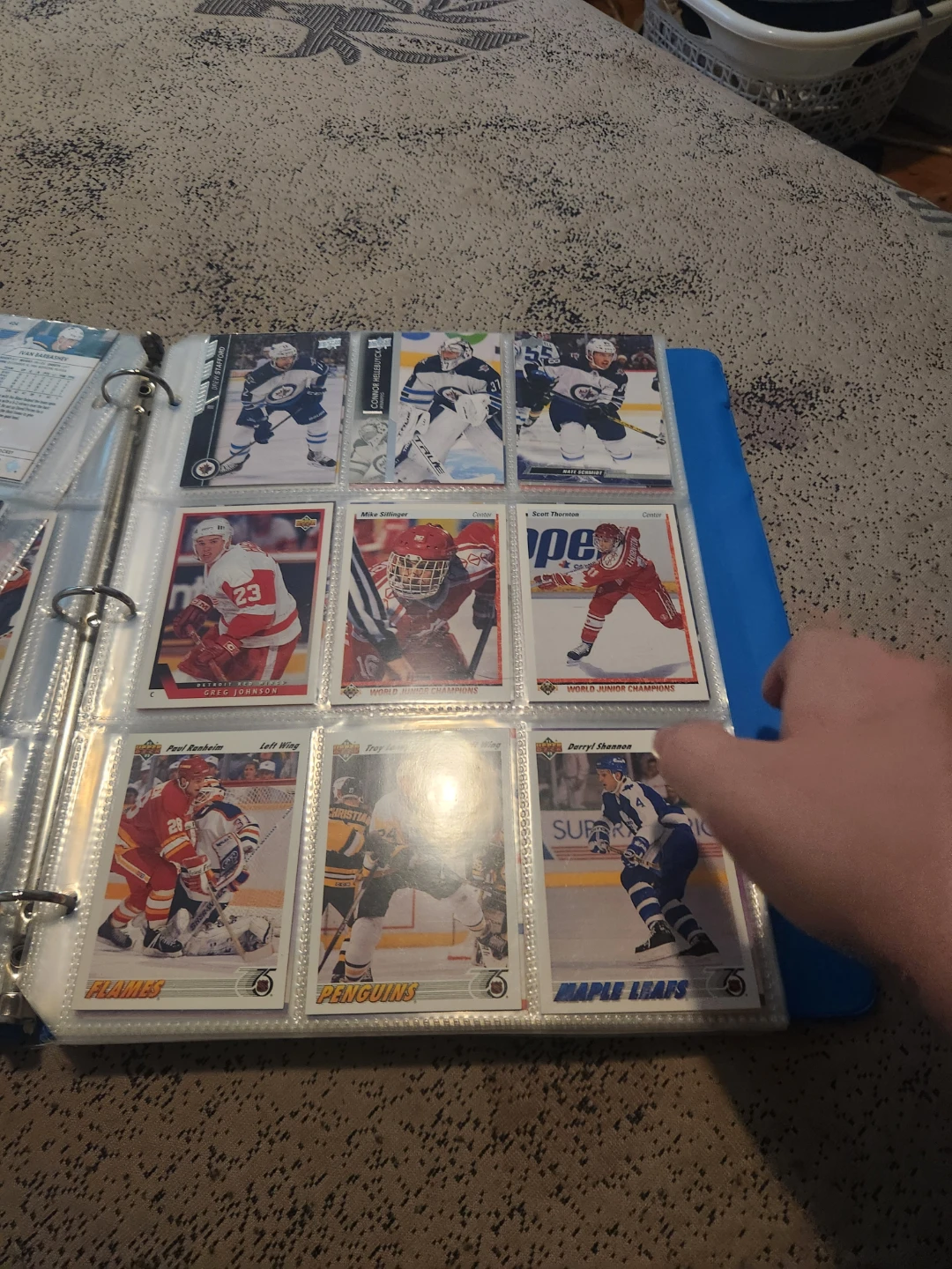 Assorted Hockey Trading Cards in Binder - photo 5