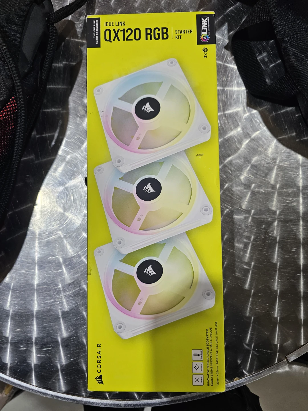 Corsair iCUE LINK QX120 RGB Starter Kit Fans