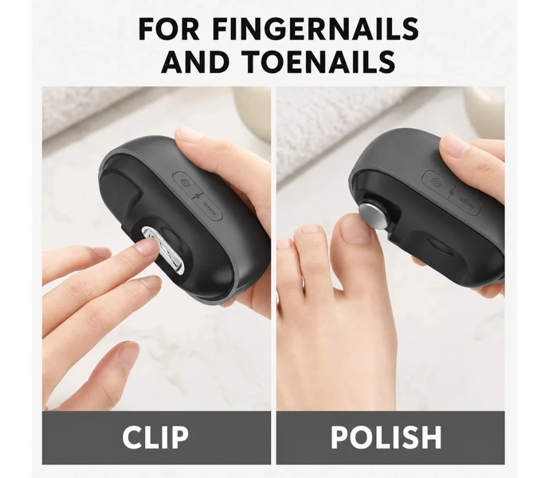 ❤️ Electric Nail Clipper Grinder & Polisher - photo 4