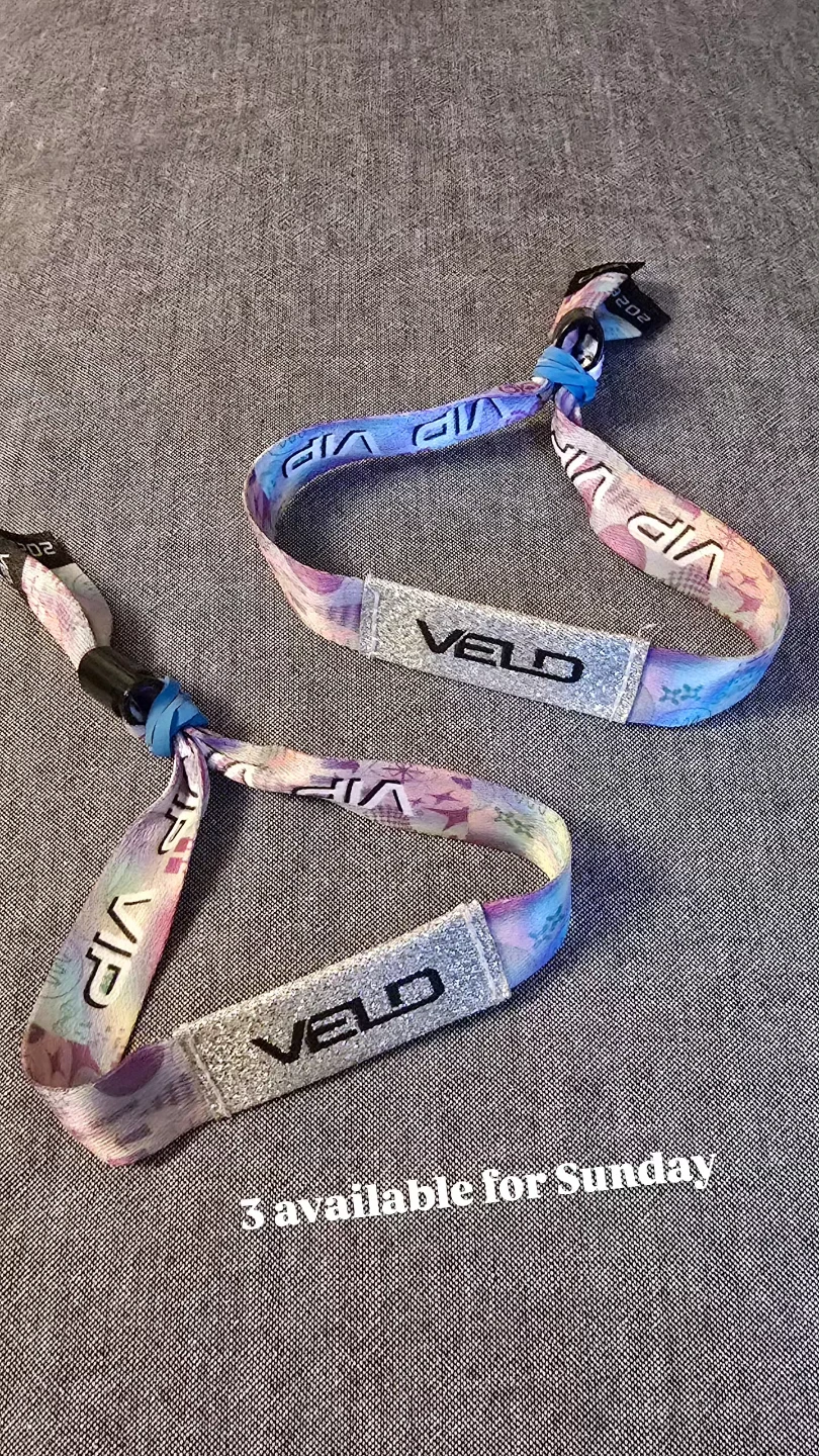 VELD SUNDAY- VIP 1 LEFT!!!
