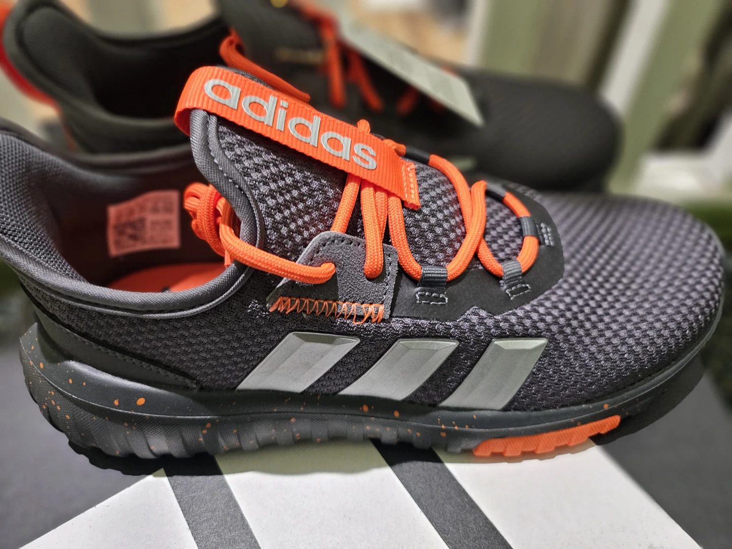Adidas Men's Running Shoes - Grey/Orange - photo 3