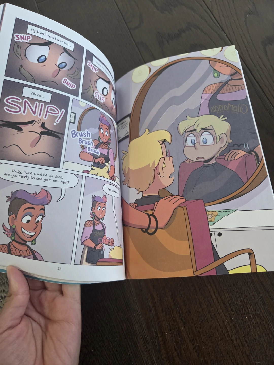 Baby-Sitters Little Sister: Karen's Haircut Graphic Novel - photo 4