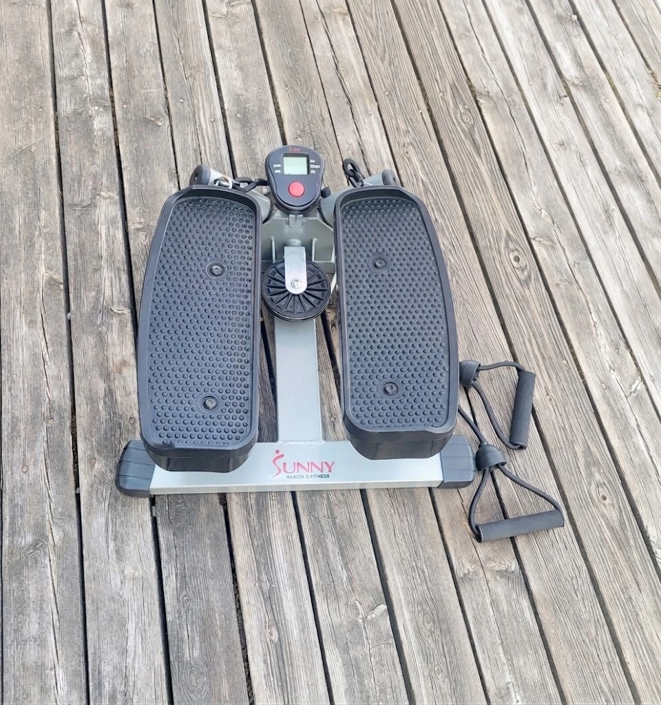 Sunny Health & Fitness Stepper with Resistance Bands