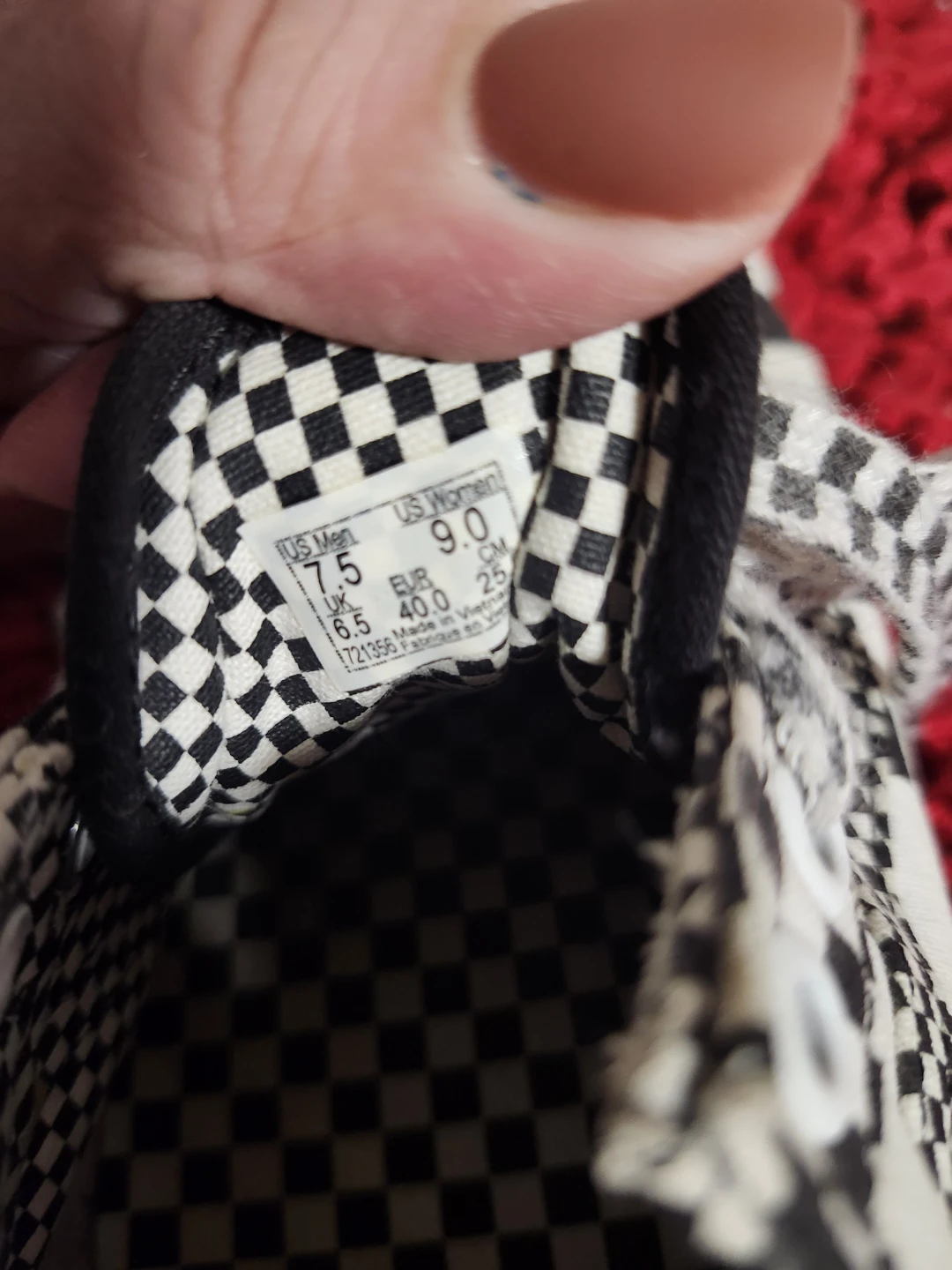 Vans Checkerboard Sneakers - photo 2