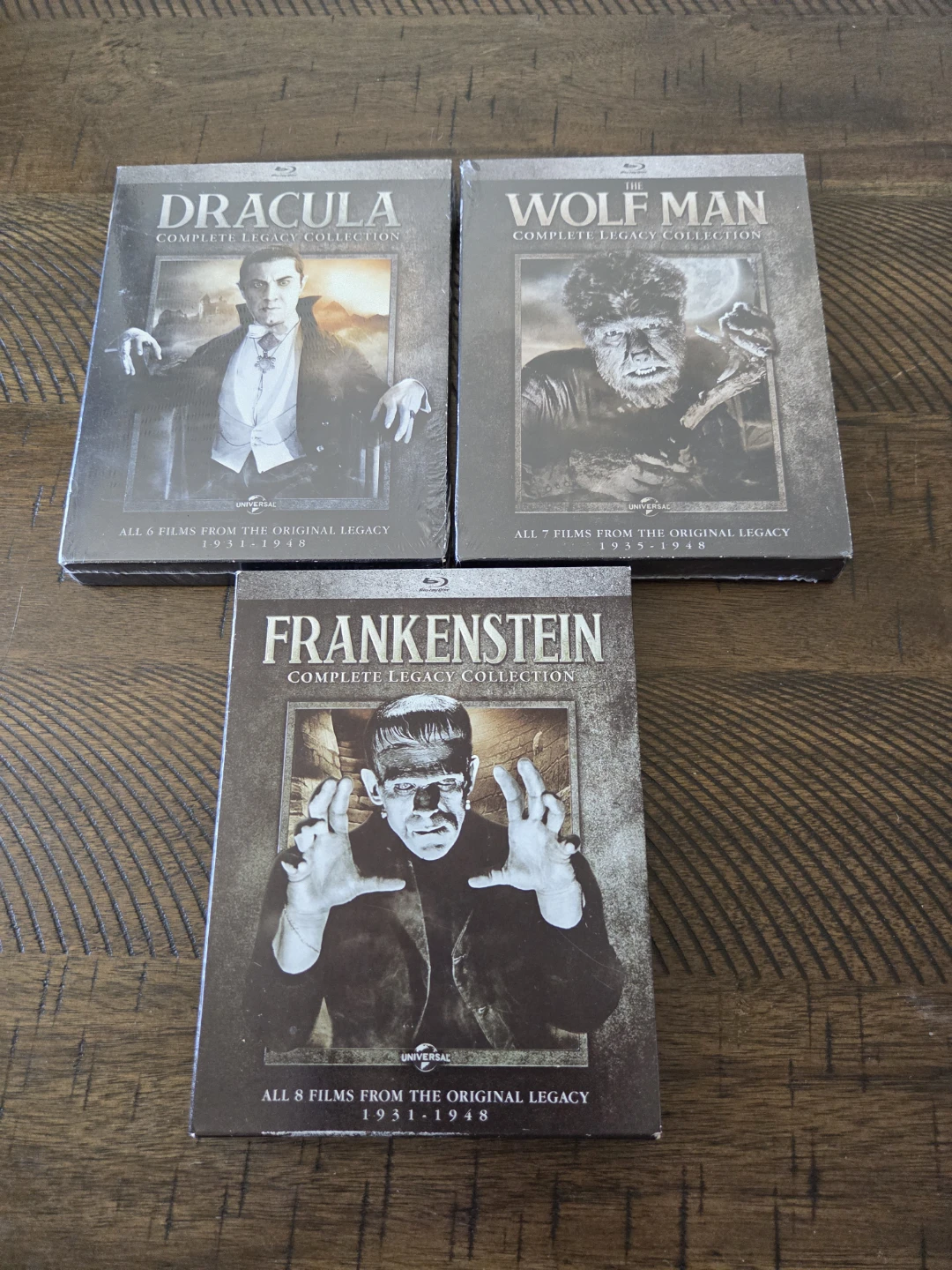 Universal Classic Monsters Complete Legacy Collection Blu-rays