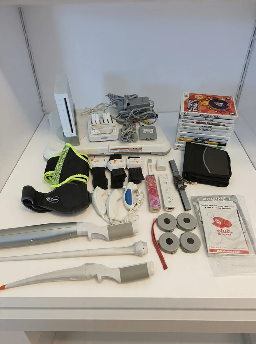 Nintendo Wii Video Game Console Bundle