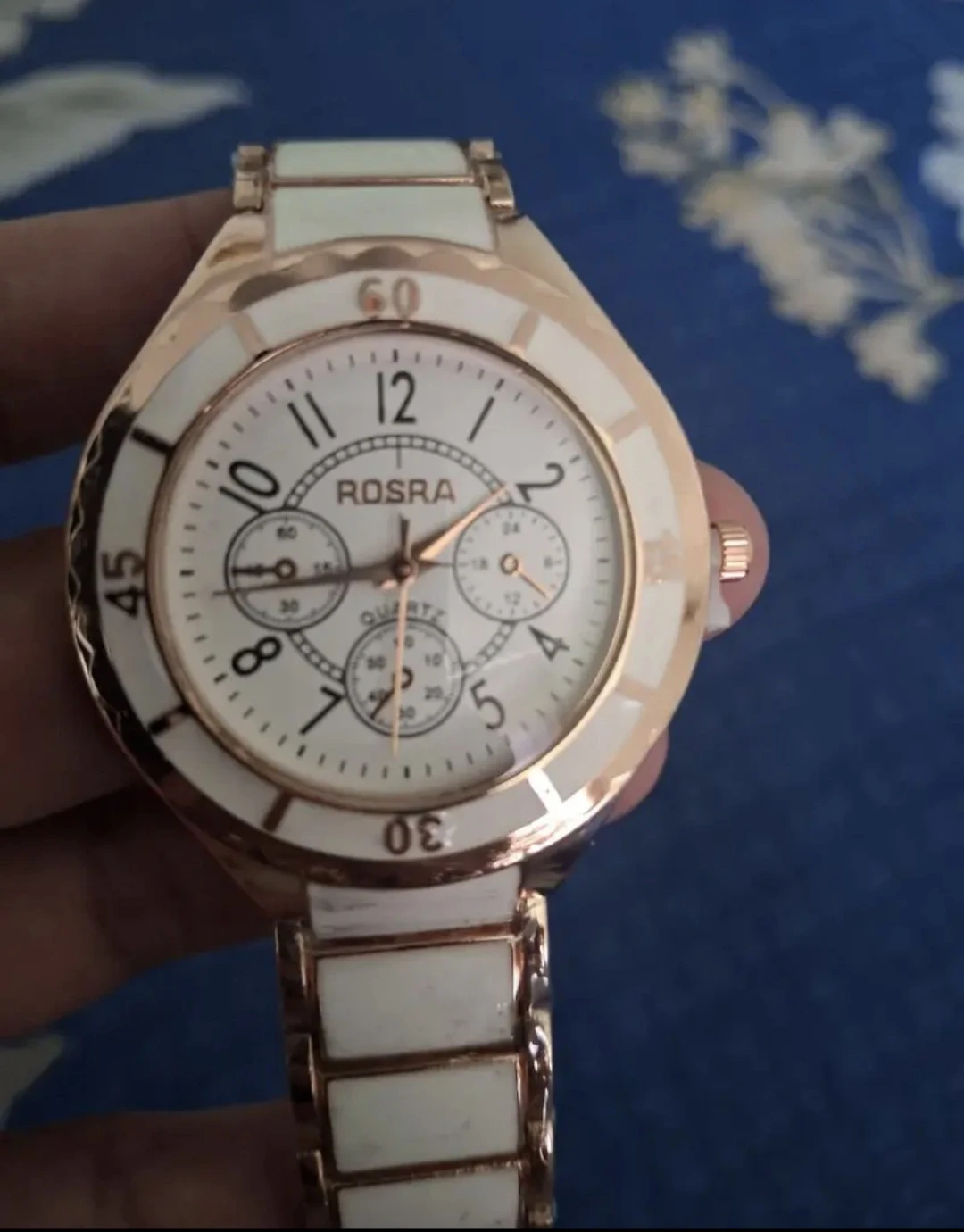 ROGRA Women's Quartz Watch - White & Rose Gold - photo 5