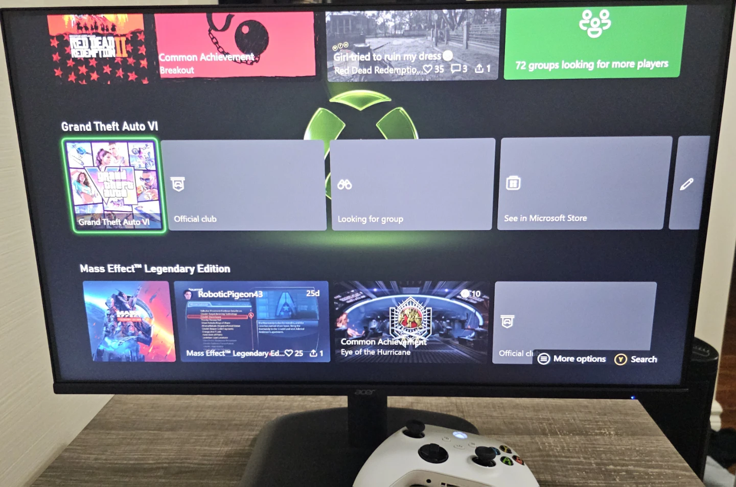 Xbox series S + Monitor 120Hz 23.8 + batteries bundle - photo 2