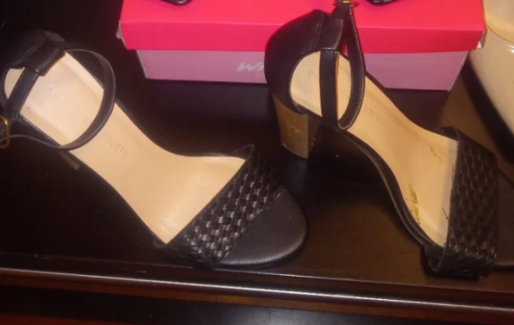 Black Strappy Heeled Sandals - photo 3