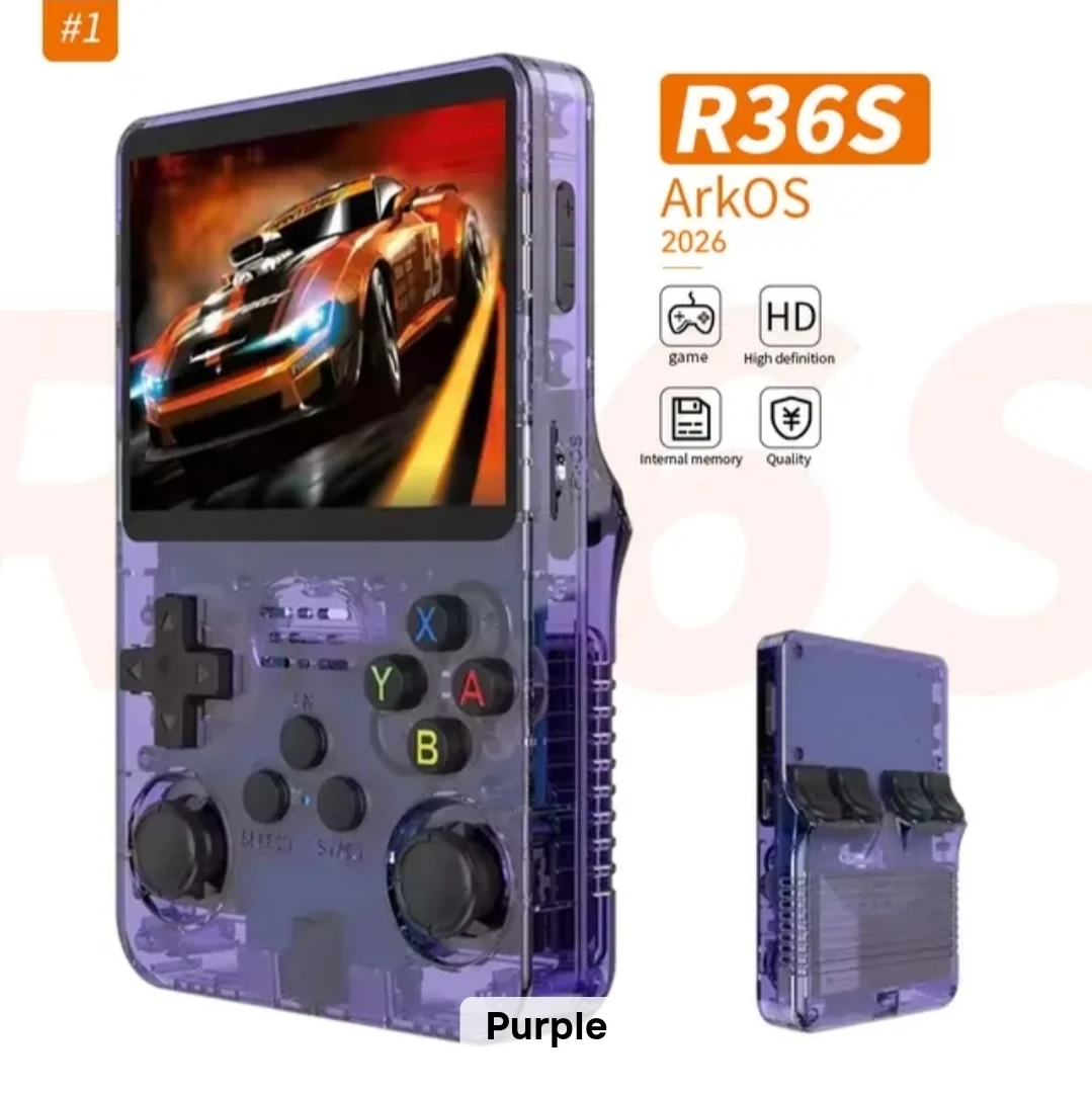 R36S Retro Handheld Game Console - 128G - photo 5