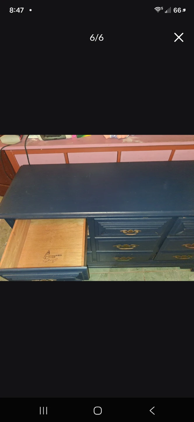 Navy Blue Dresser - photo 3