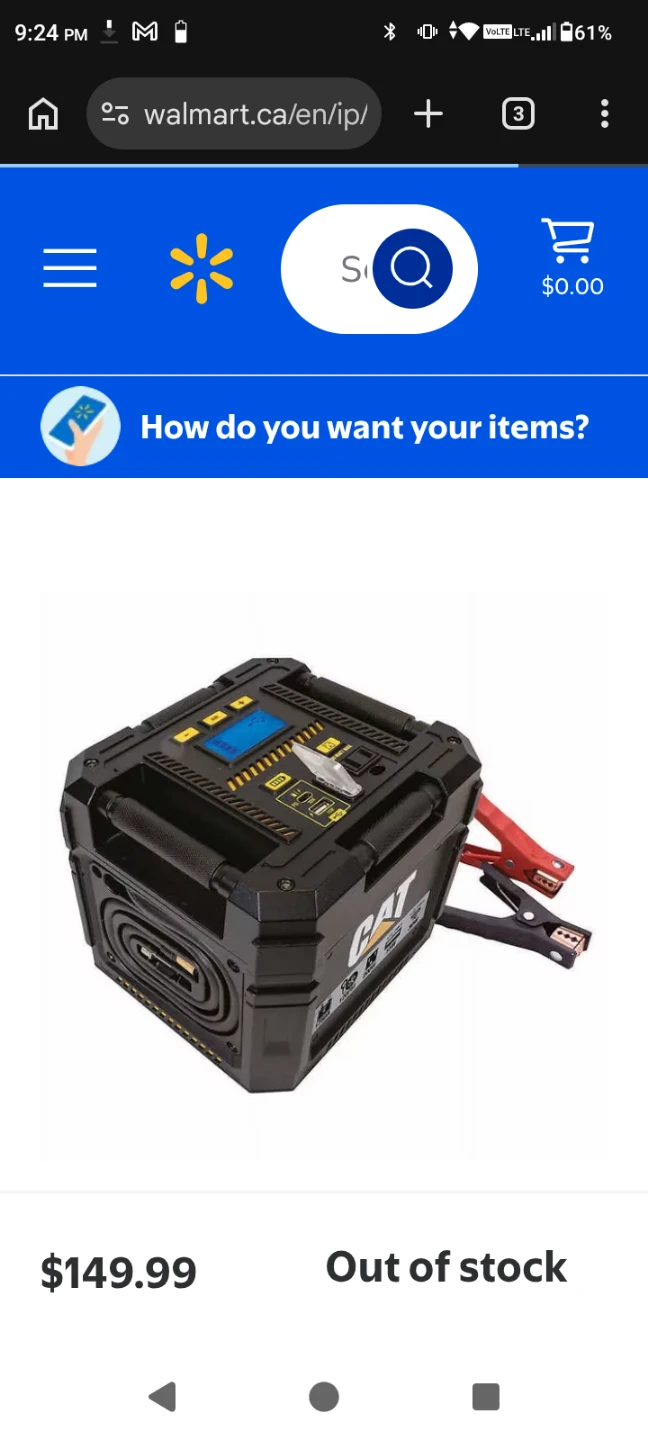 CAT Jump Starter Battery Booster