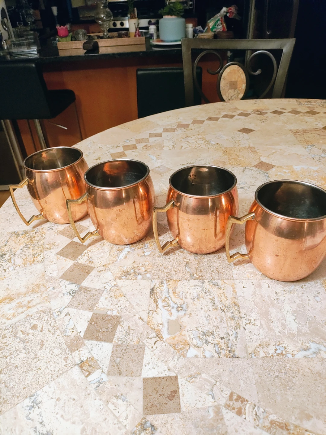 Set of 4 Copper Moscow Mule Mugs - photo 4