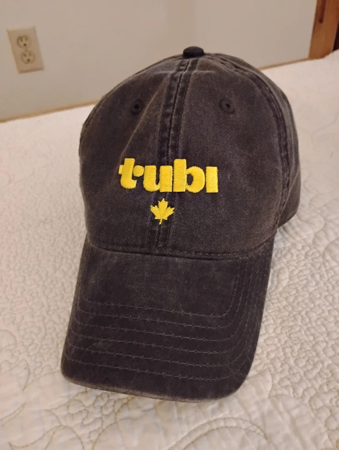 Tubi Baseball Cap - Black
