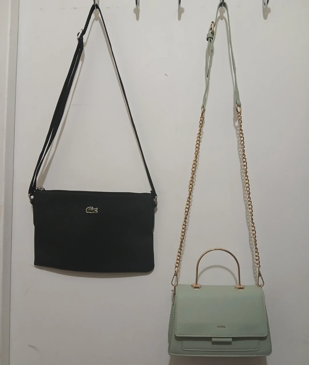 Lacoste Black Crossbody Bag