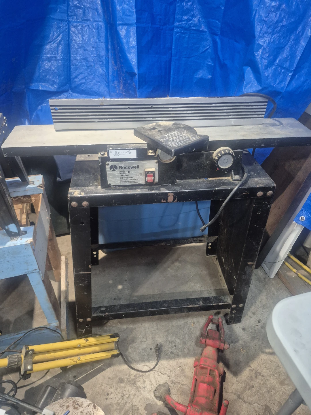 Rockwell Model 6 Jointer Planer