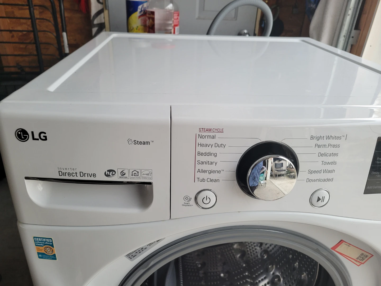 LG Front Load Washing Machine - photo 3
