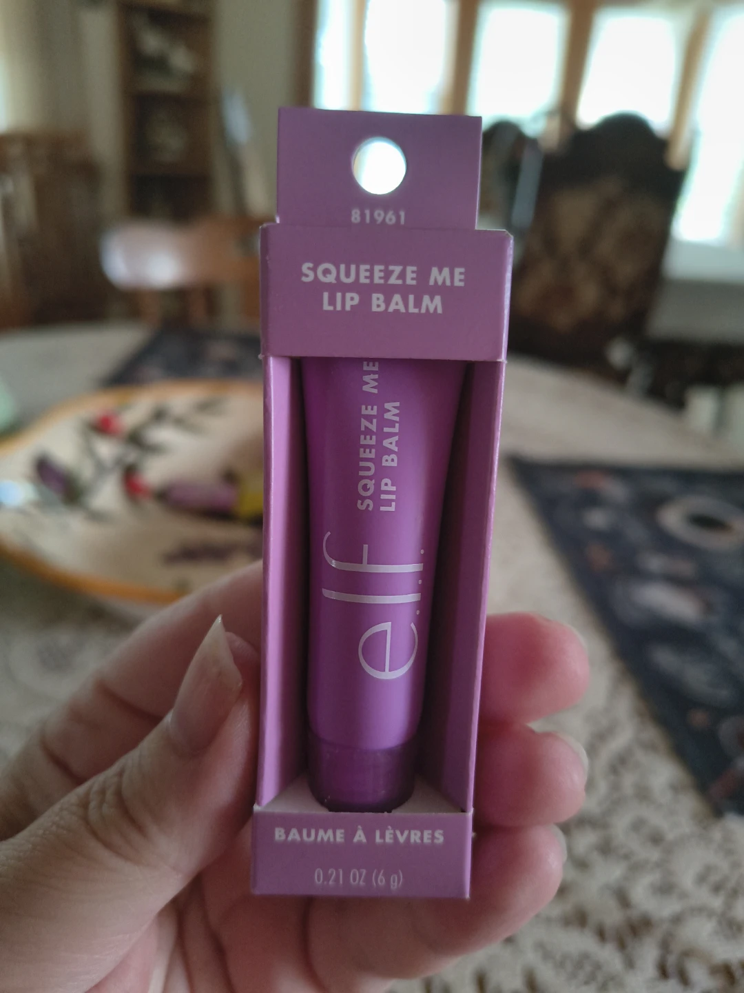 e.l.f. Squeeze Me Lip Balm Grape 6g