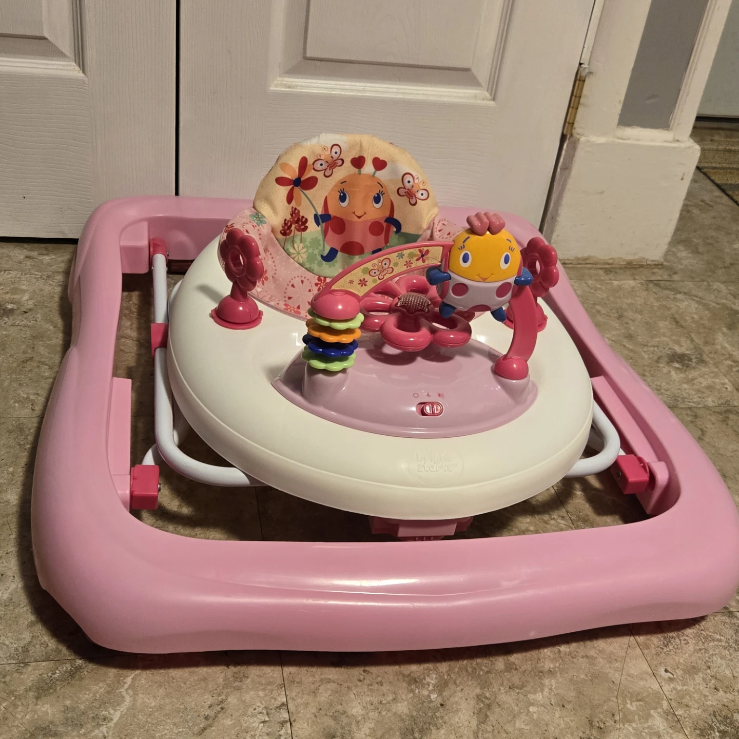 Bright Starts Pink Baby Walker - photo 4