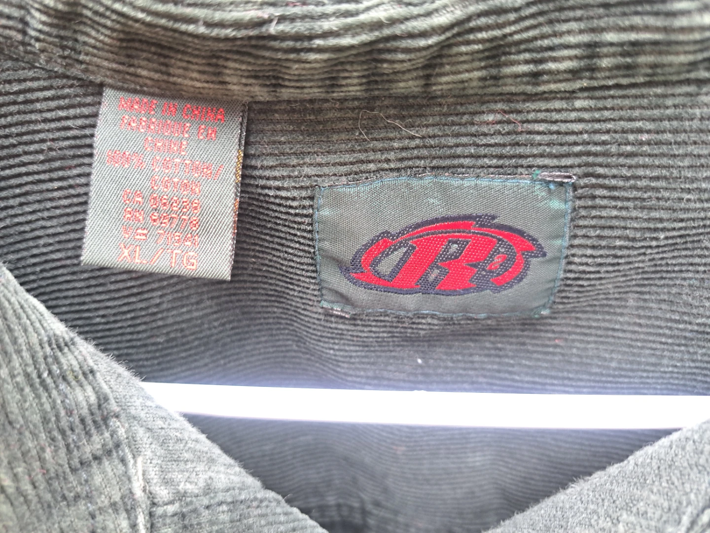 ORP Corduroy Long Sleeve Shirt XL - photo 2