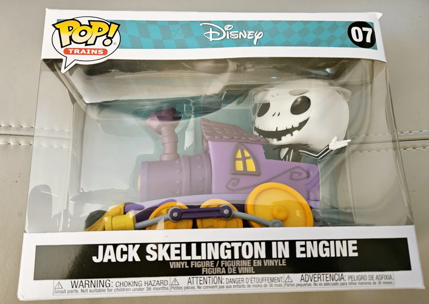 Funko Pop! Trains Disney Jack Skellington In Engine