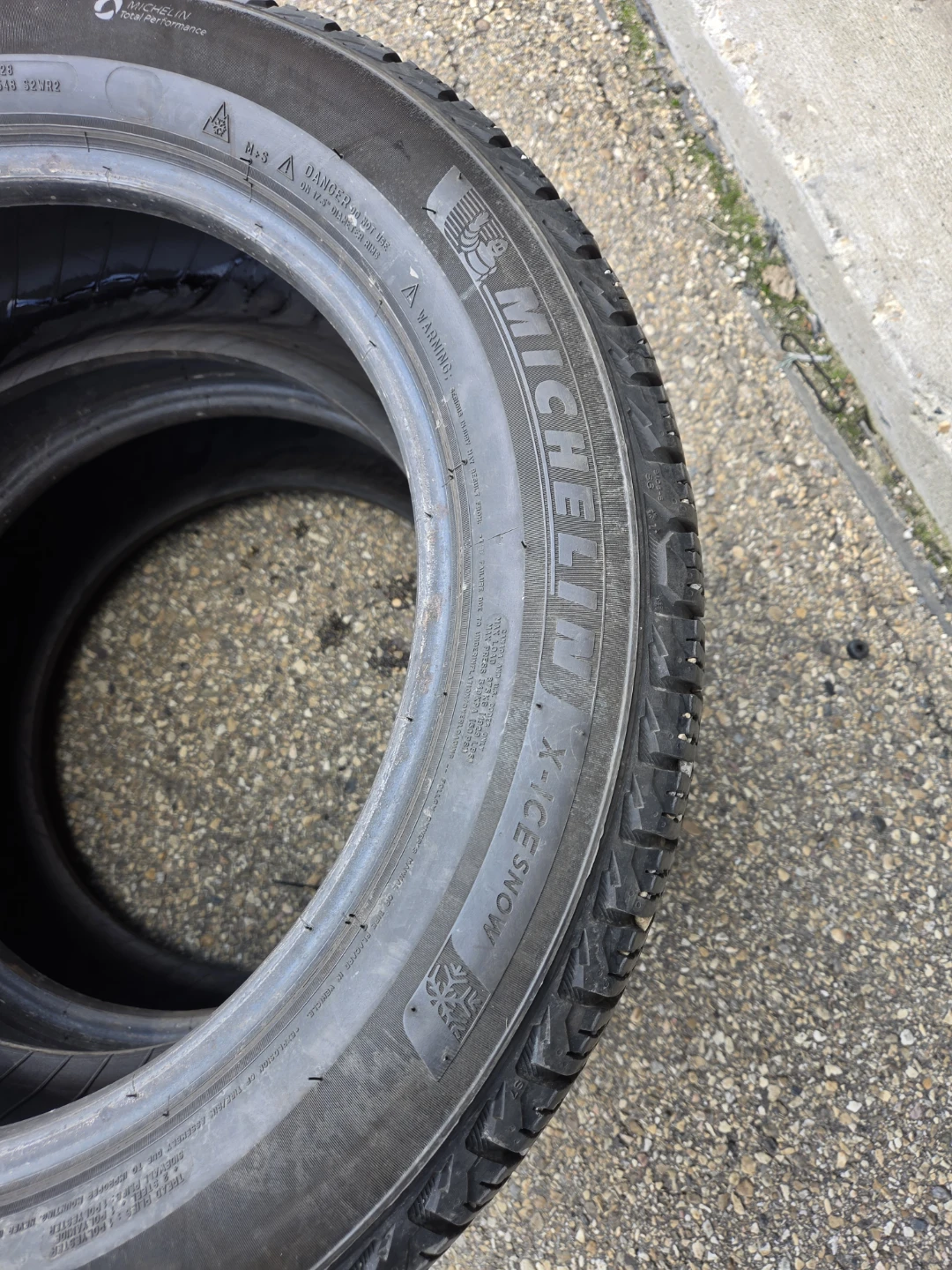 2 tire Michelin X-Ice Snow Winter Tires - 235/55 R17 - photo 2