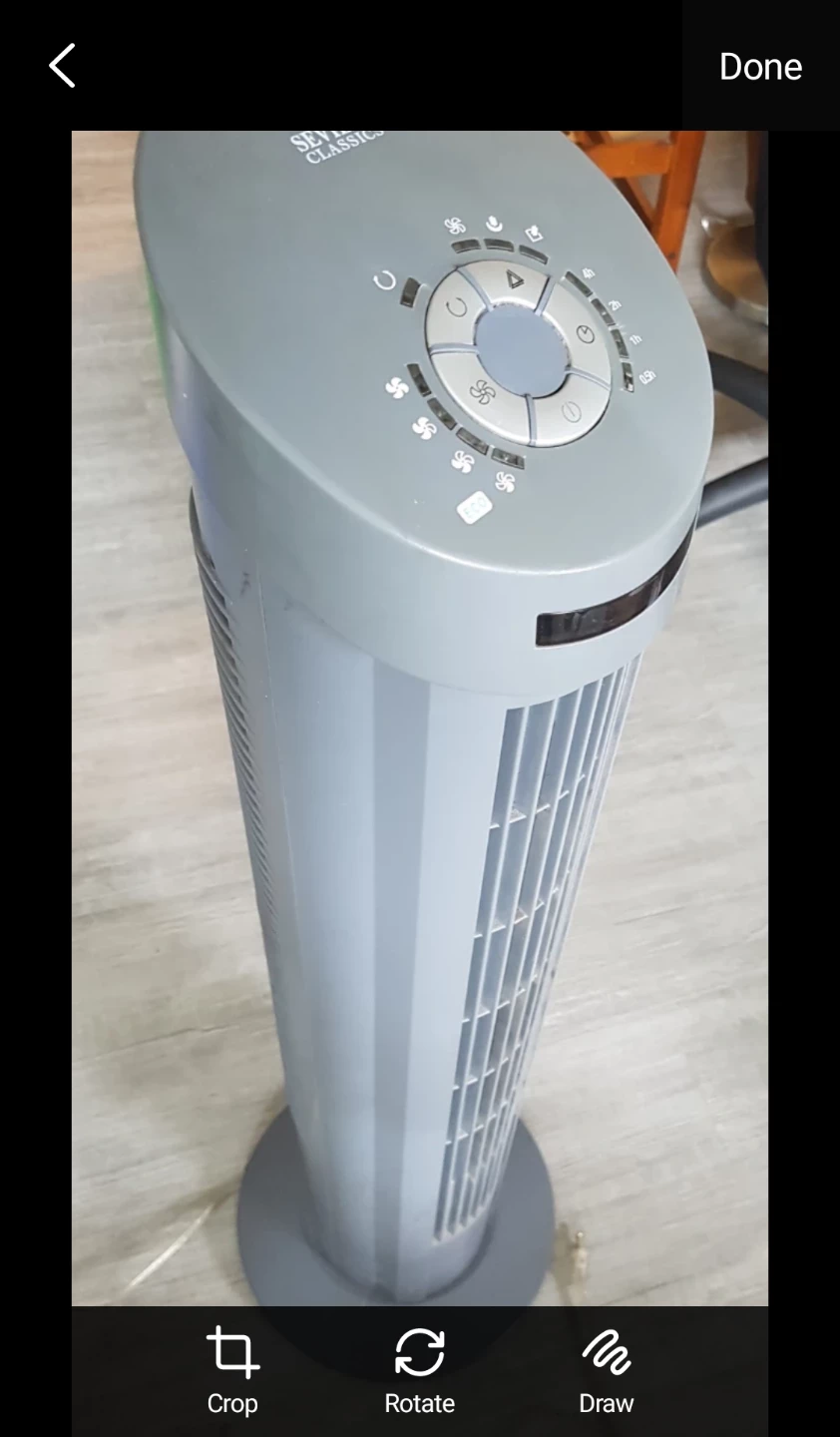 Seville Classics Tower Fan with remote