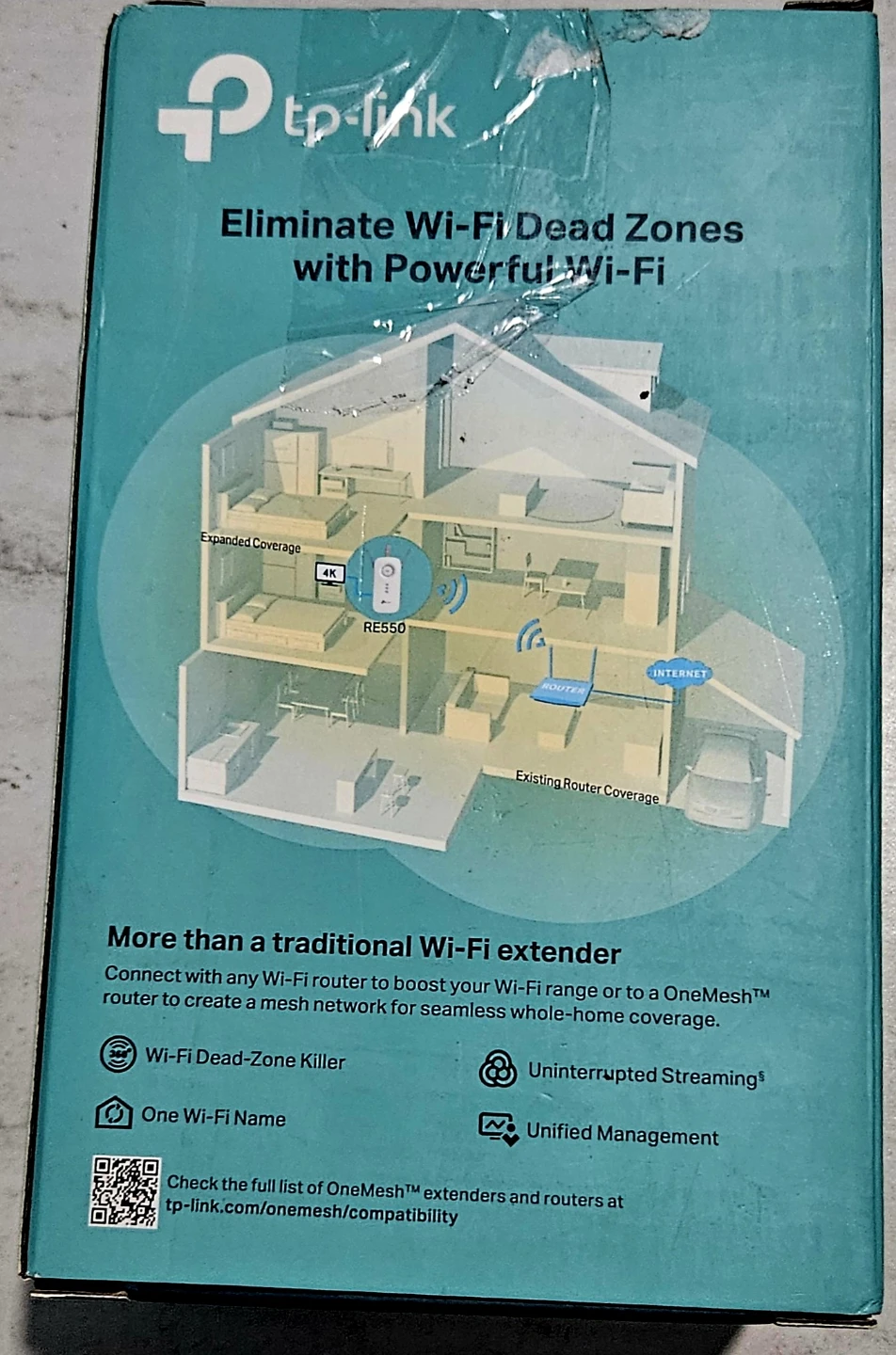 TP-Link AC1900 Mesh Wi-Fi Extender RE550 - photo 2