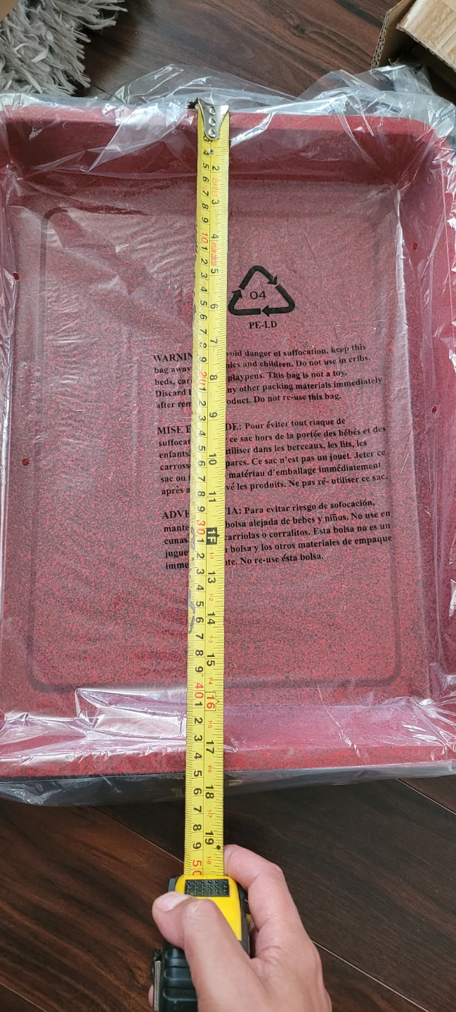 Todd English 2-Piece Red Glitter Bakeware Set - photo 5