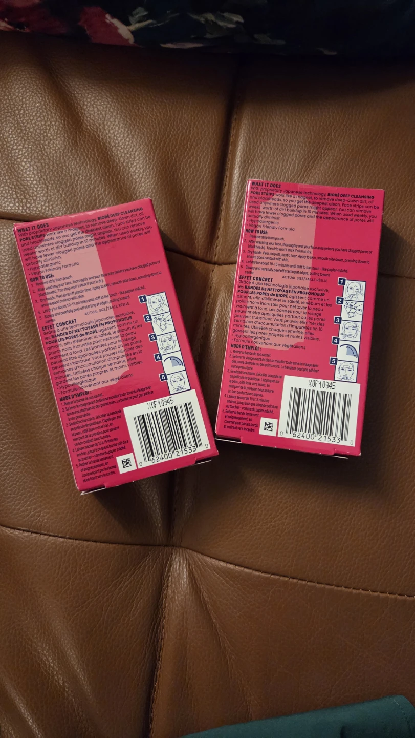 Biore Face Visage Deep Cleansing Pore Strips (2 Boxes) - photo 2