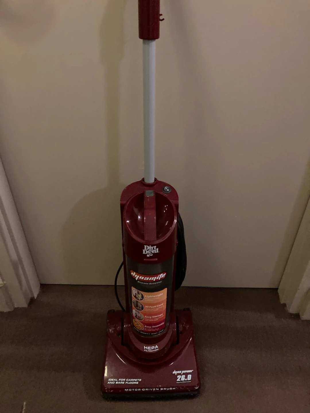 Dirt Devil Vacuum Cleaner