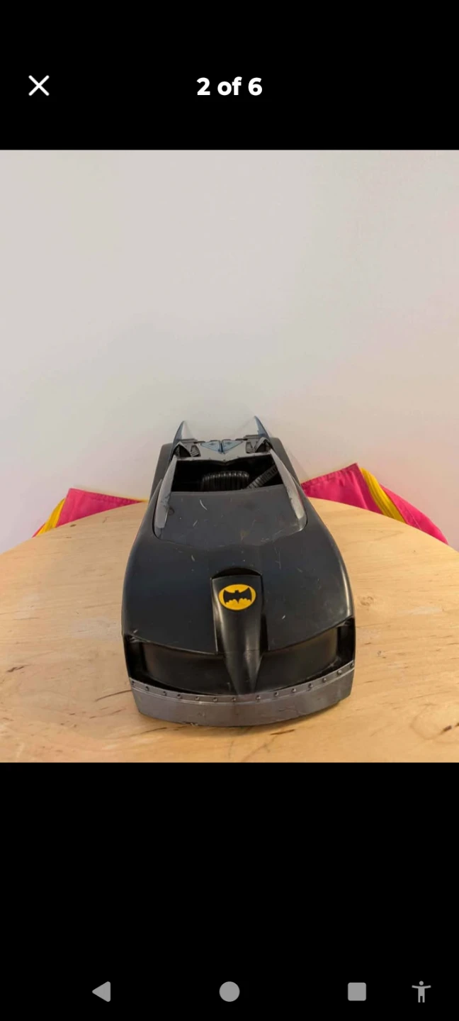 2004 Mattel Batman Animated Series Batmobile (11") - photo 4