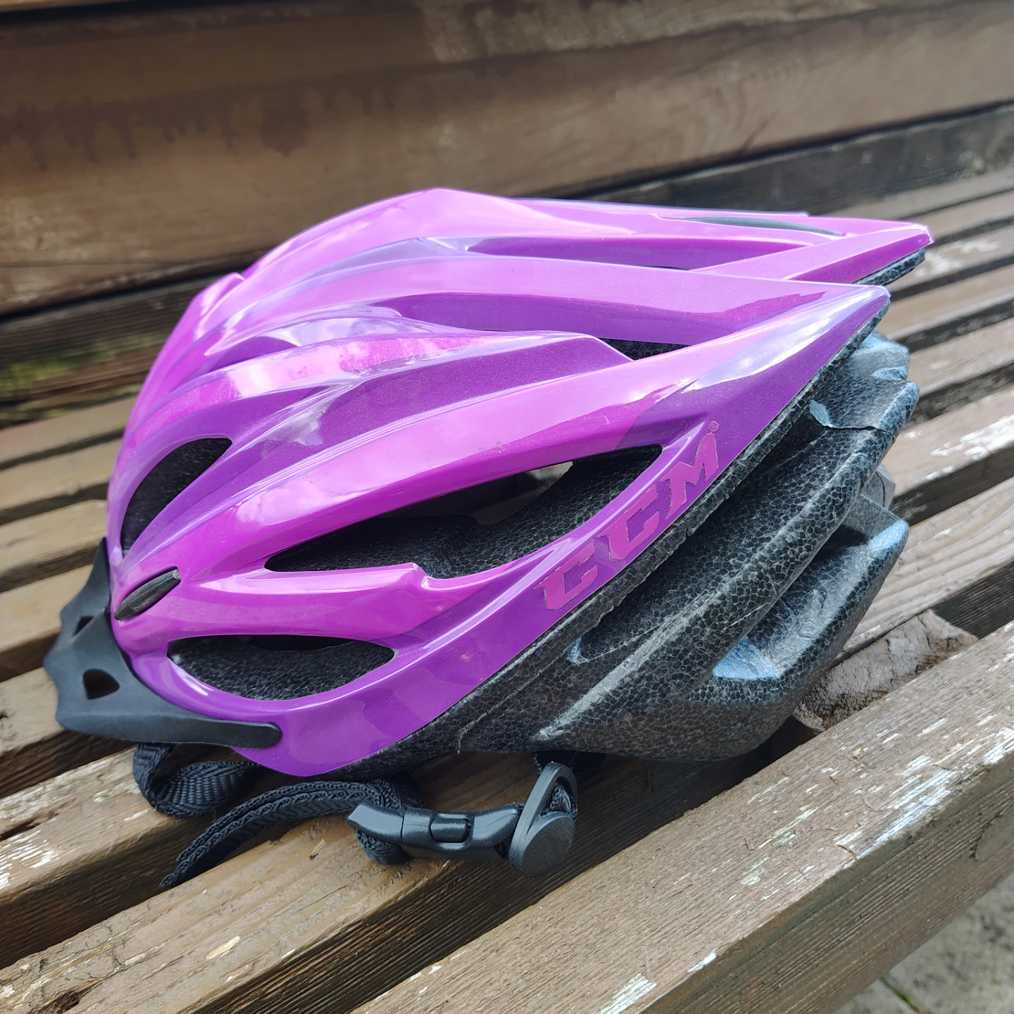 CCM Bicycle Helmet - Purple