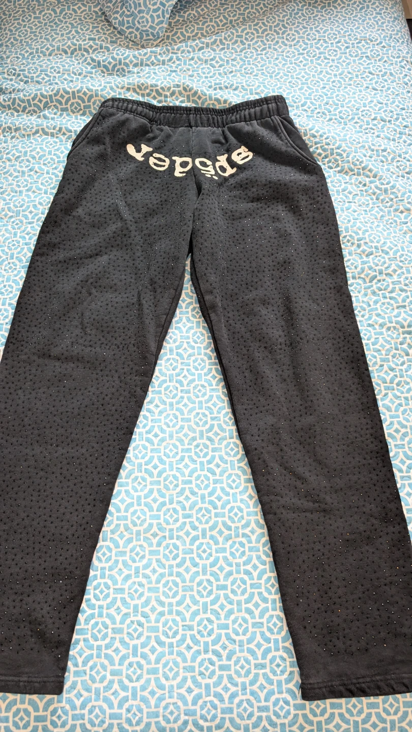 Sp5der Sweatpants Black L
