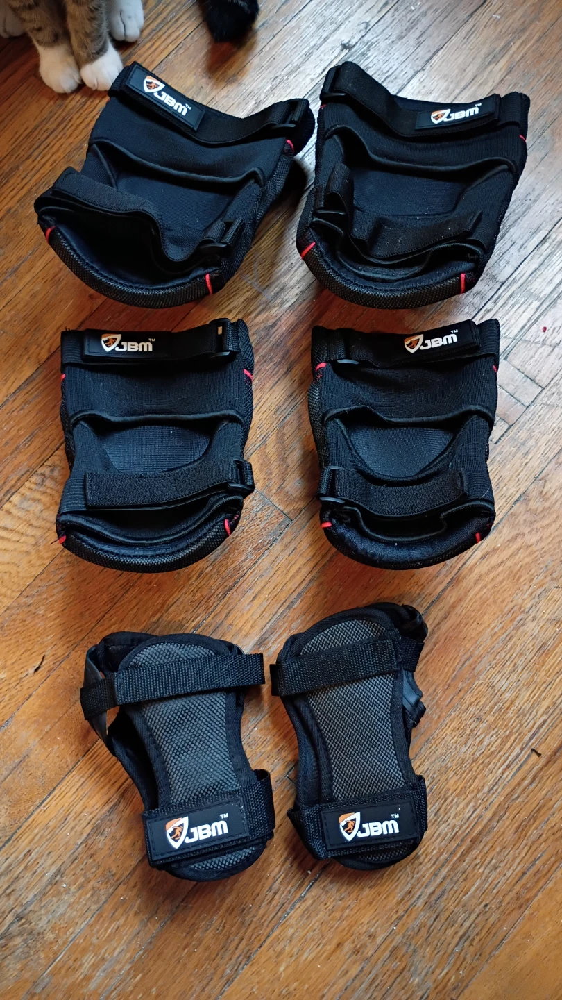 JBM Protective Gear Set - Elbow, Knee, and Wrist Guards - photo 3