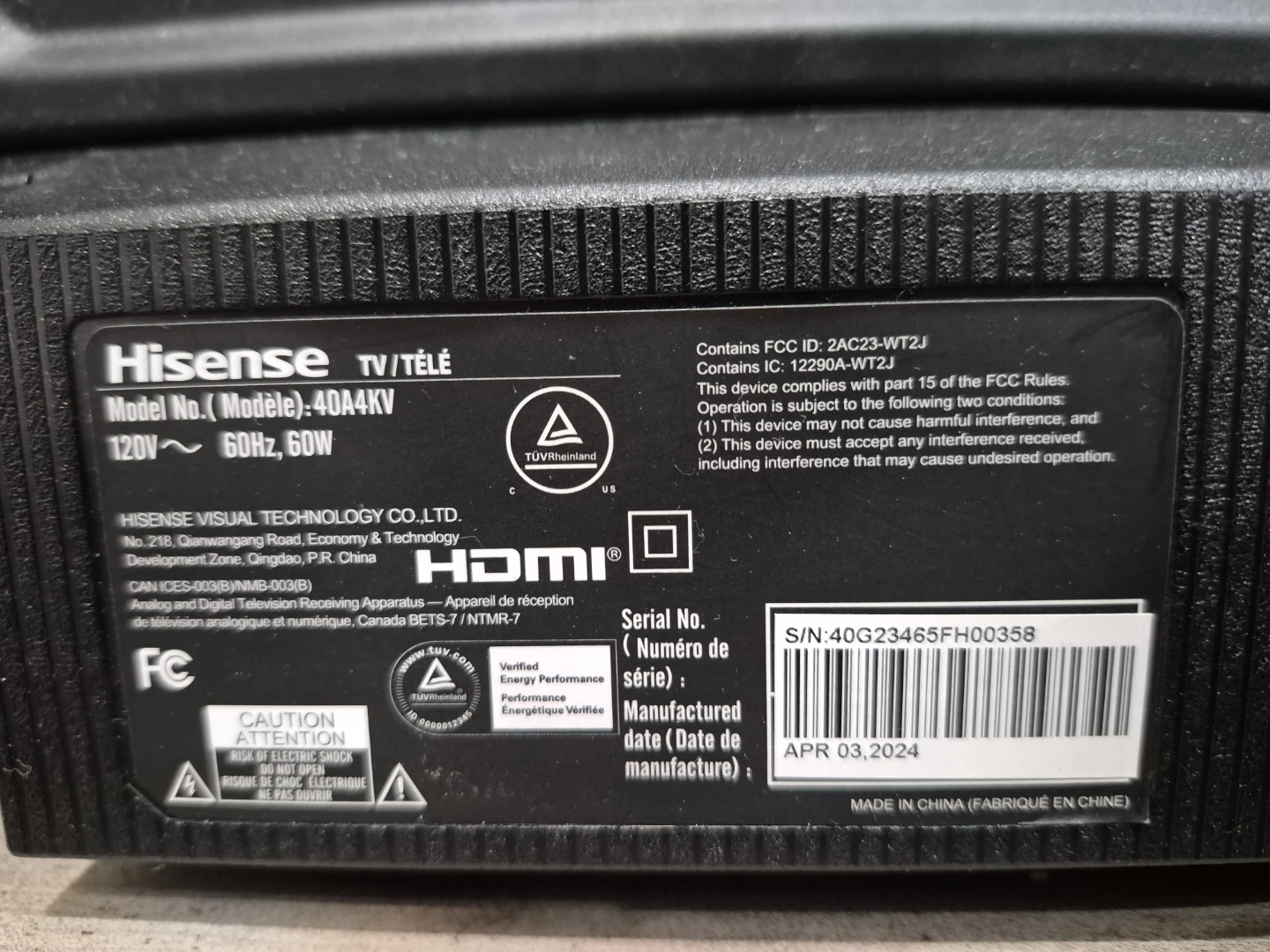 Hisense 40 inch Smart TV - photo 4