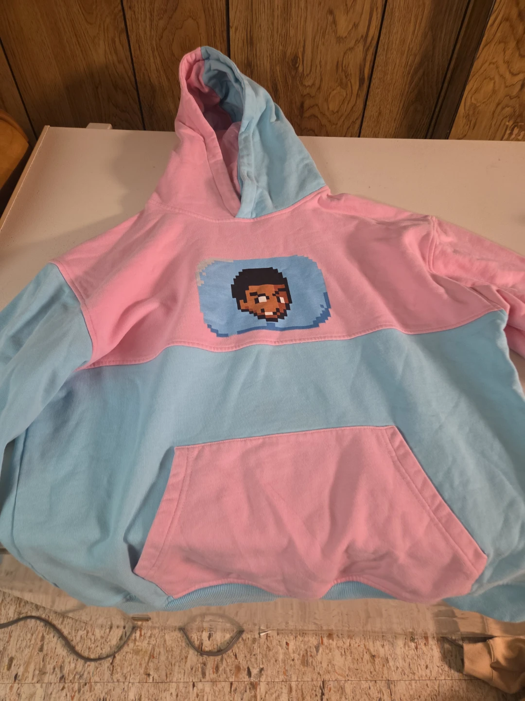 Caleb City Colour Block Hoodie