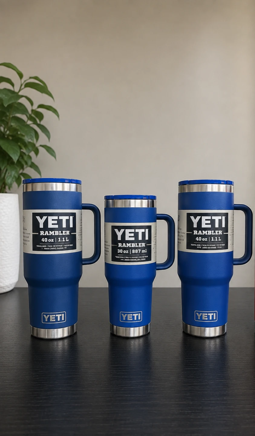 Yeti Rambler Tumblers - 30oz and 40oz Set