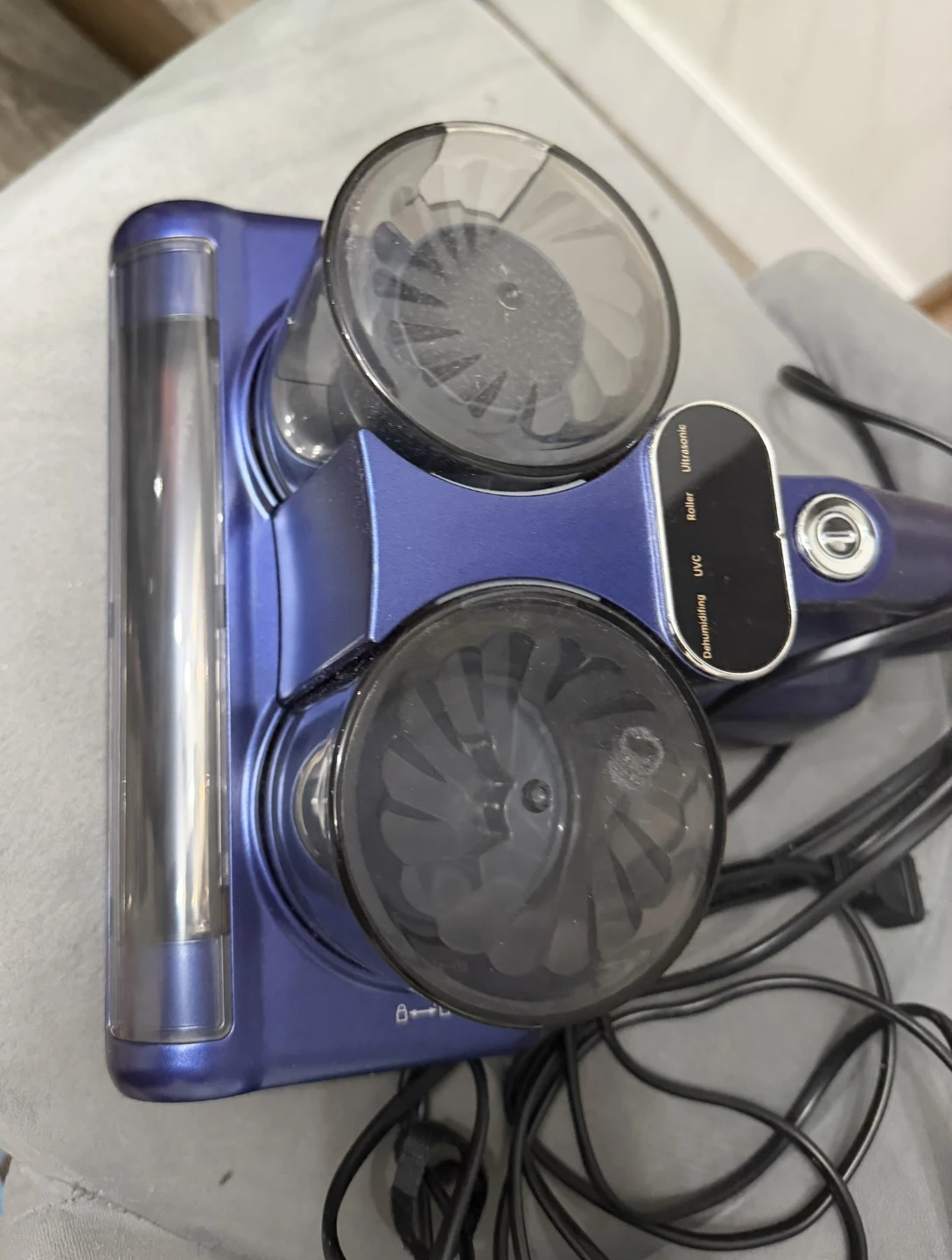 Blue Handheld UV-C Dust Mite Vacuum Cleaner - photo 2