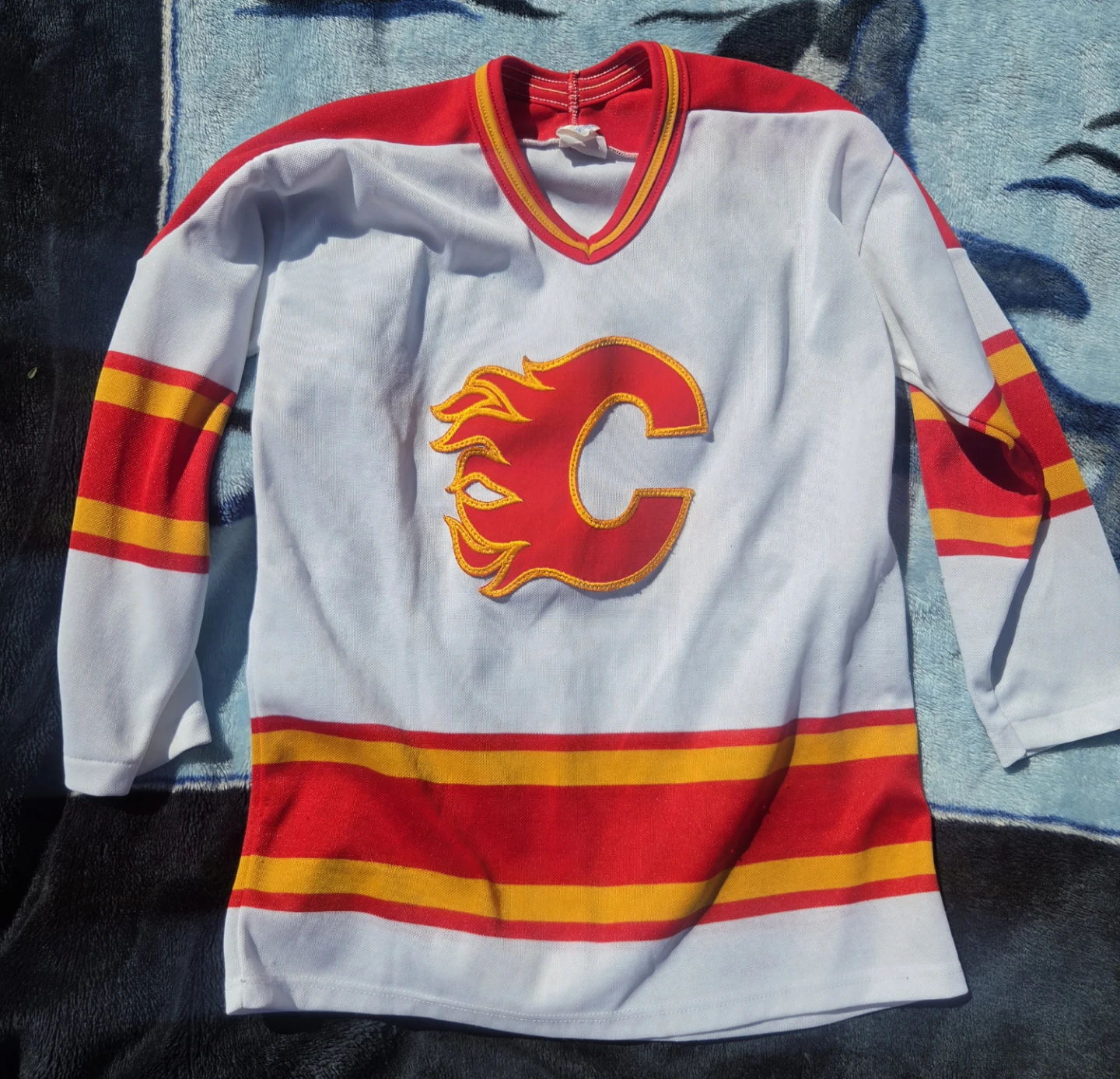 Vintage Calgary Flames CCM Jersey 1983